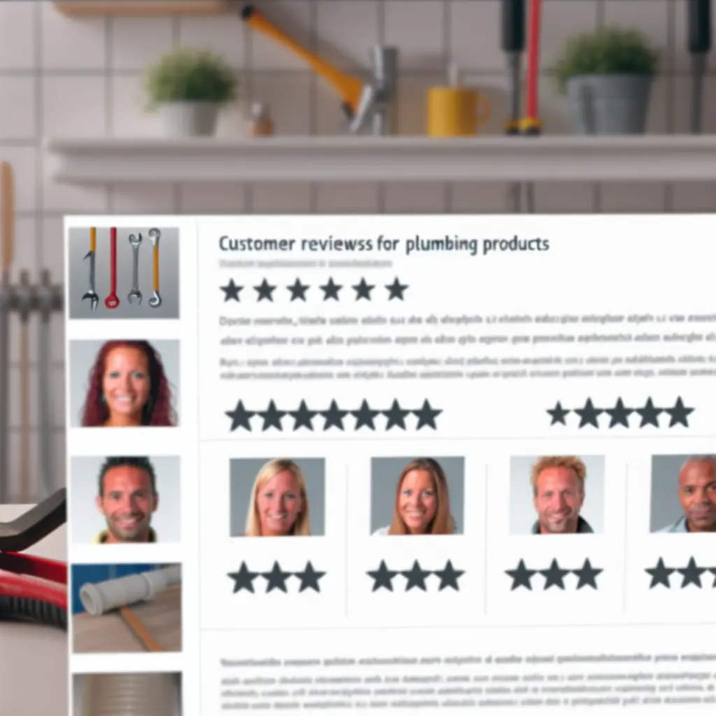 Voorbeeld van klantbeoordelingen en sterrenwaarderingen