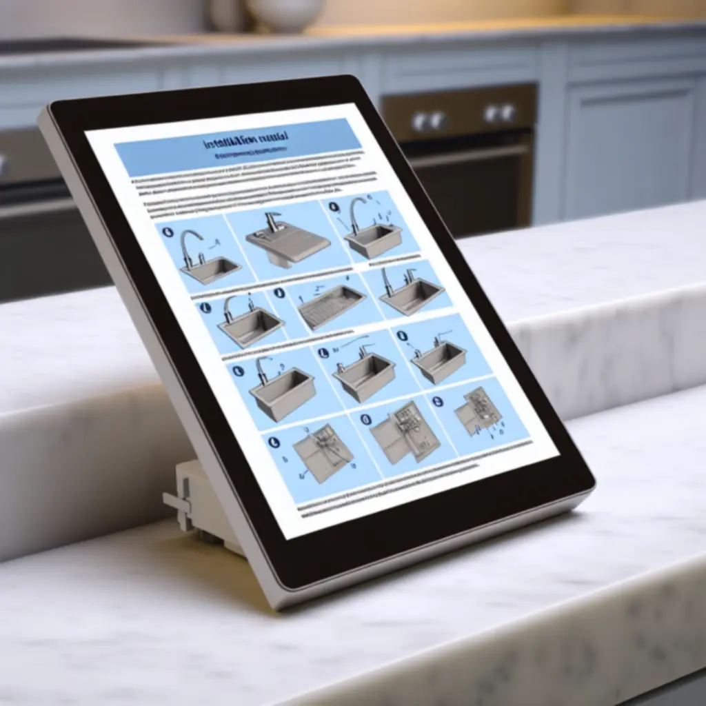Voorbeeld van installatie-instructies en handleidingen