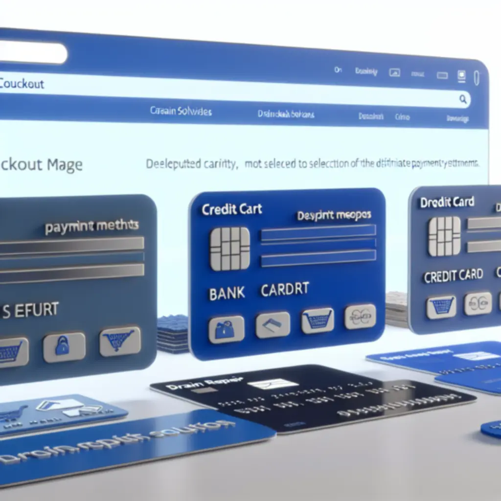 Overzicht van betaalopties zoals iDEAL, creditcard en PayPal